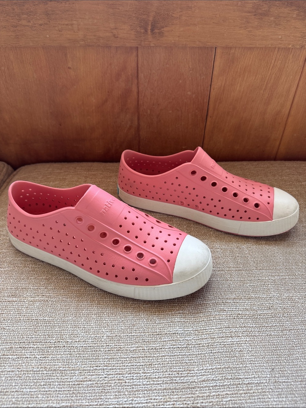 Native Shoes Jefferson Pink W9/M7 - Picture 5 of 6